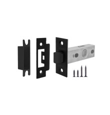 Защелка Fuaro (Фуаро) врезная PLASTP12-45-25 (P12-45) BL черный 