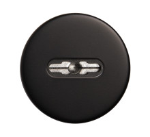 Накладка Fuaro (Фуаро) на сувальдный замок ESC.S-auto.RLR/R.486 BL-24 черный (1шт.) 