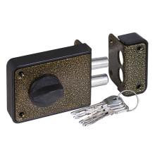 Замок Zenit (Зенит) накладной ЗН 1-3-1 бронза 