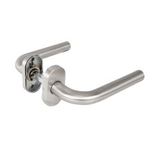 Ручка Fuaro (Фуаро) раздельная R.DSS201-0201P/19 INOX 201 (овальное основание) 