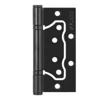 Петля Fuaro (Фуаро) универсальная без врезки IN4500W BL (500-2BB 100x2,5) черный матовый 