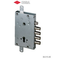 Корпус Cisa (Чиза) врезного замка с защёлкой REVOLUTION PRO 56.515.48 (тех. упаковка) 