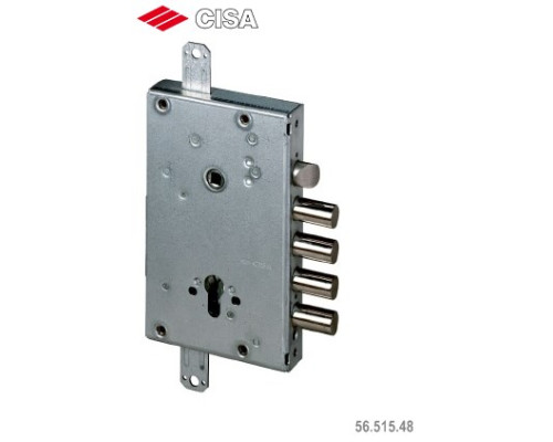 Корпус Cisa (Чиза) врезного замка с защёлкой REVOLUTION PRO 56.515.48 (тех. упаковка)