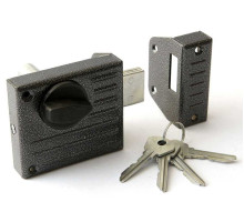 Замок Zenit (Зенит) накладной ЗН1-2.1 бронза 