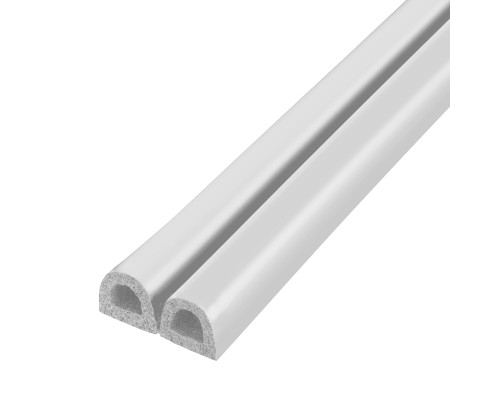 Уплотнитель Fuaro (Фуаро) самоклеящийся ADH/D-9x7,5mm, WHITE белый 100m
