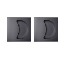 Ручка Armadillo (Армадилло) для раздвижных дверей SH.QUADRO55.010 BPVD-77 вороненый никель 