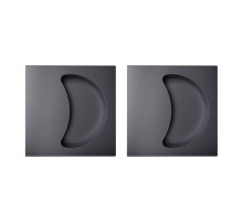 Ручка Armadillo (Армадилло) для раздвижных дверей SH.QUADRO55.010 BPVD-77 вороненый никель 