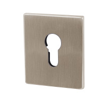 Накладка Armadillo (Армадилло) на цилиндр ESC.C.USS/K (ET Protector/USS) SN матовый никель 