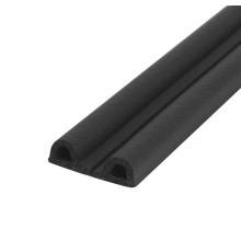 Уплотнитель Fuaro (Фуаро) самоклеящийся ADH/P-9x5,5mm BLACK черный 100m 