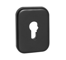 Накладка Fuaro (Фуаро) на цилиндр ESC.C.TRD/K.486 BL-24 черный (1 шт.) 