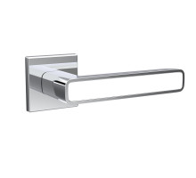 Ручка Punto (Пунто) раздельная K.ARC.Q52.MARS CP/WH-19 хром/белый 