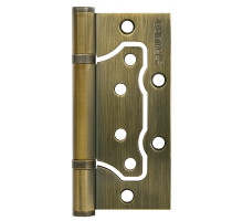 Петля Fuaro (Фуаро) универсальная без врезки IN4500W WAB (500-2BB 100x2,5) мат. бронза 