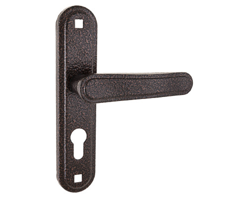 Ручка дверная Zenit (Зенит) на планке РФ1-55.03 (медь)