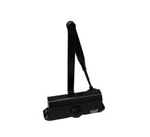 Доводчик Dorma (Дорма) дверной TS 77 EN4, с рычажной тягой, черный 