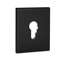 Накладка Fuaro (Фуаро) на цилиндр ESC.C.TRG/K.486 BL-24 чёрный (1 шт.) 