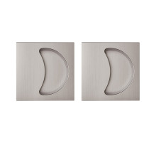 Ручка Armadillo (Армадилло) для раздвижных дверей SH.QUADRO55.010 SN-3 матовый никель 