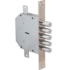 Замок Mottura (Моттура) врезной сувальдный 50.798-D (правый), ключ 40 мм, без накл. 