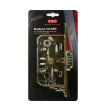 Корпус AGB (АГБ) замка магнит. под цил. MEDIANA POLARIS B06103.50.03.567 с отв. планкой B02402.05 (лат) 