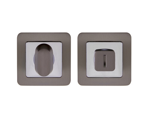 Ручка Punto (Пунто) поворотная BK6.K.QR52 (BK6 QR) GR/CP-23 графит/хром