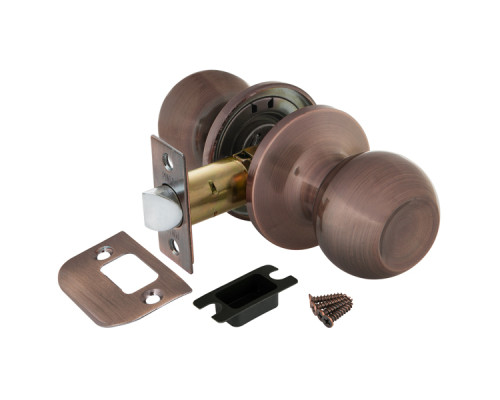 Ручка Punto (Пунто) защелка DK672 AC-PS (6072 AC-P) (без фик.) медь