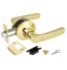 Ручка Punto (Пунто) защелка DK626 PB-PS (6026 PB-P) (без фик.) золото 