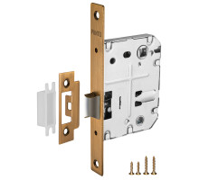 Защелка Punto (Пунто) врезная METL72-50 ( L72-50) CF кофе 