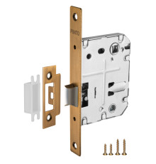 Защелка Punto (Пунто) врезная METL72-50 ( L72-50) CF кофе 