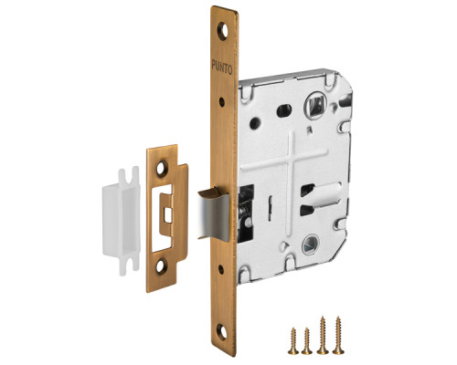 Защелка Punto (Пунто) врезная METL72-50 ( L72-50) CF кофе