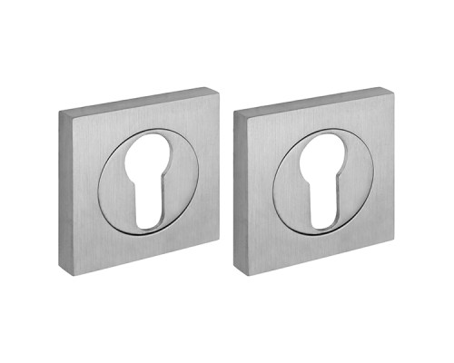 Накладка Fuaro (Фуаро) под цилиндр ET.K.KM52 (ET KM) SSC-16 сатинированный хром