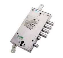 Замок Mottura (Моттура) врезной двухсистемный 54.J787-D MyKey (правый), перекод. с торца, кл. 60 мм, без накл. 