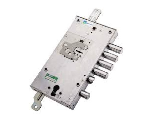 Замок Mottura (Моттура) врезной двухсистемный 54.J787-D MyKey (правый), перекод. с торца, кл. 60 мм, без накл.