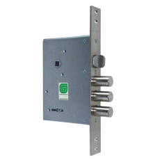 Замок Guardian (Гардиан) врезной сувальдный с защёлкой ЗВ 30.11, 4 кл. /123:105/ 