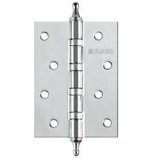 Петля Fuaro (Фуаро) универсальная IN4400UA-BL CP (4BB/A/BL 100x75x2,5) хром БЛИСТЕР 