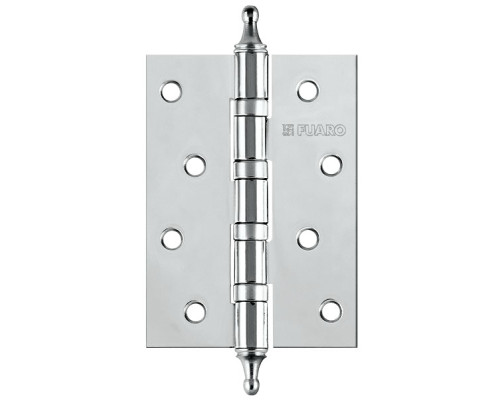 Петля Fuaro (Фуаро) универсальная IN4400UA-BL CP (4BB/A/BL 100x75x2,5) хром БЛИСТЕР