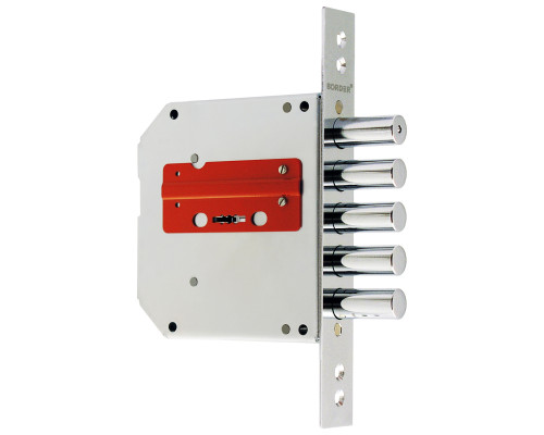 Замок Border (Бордер) врезной сувальдный ЗВ8-6 ПК5/15 (прав.), 5 кл. (дл. кл. 120 мм) /72261/