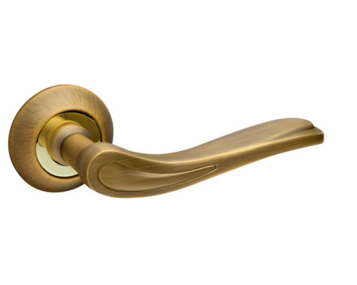 Ручка Fuaro (Фуаро) раздельная R.RM54.MELODY (MELODY RM) AB/GP-7 бронза/золото