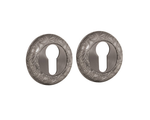 Накладка Fuaro (Фуаро) под цилиндр ET.R.SM58 (ET SM) AS-3 античное серебро