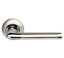 Ручка Armadillo (Армадилло) раздельная R.LD54.Stella (Stella LD28) SN/CP-3 матовый никель/хром TECH (кв. 8х140) 