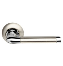 Ручка Armadillo (Армадилло) раздельная R.LD54.Stella (Stella LD28) SN/CP-3 матовый никель/хром TECH (кв. 8х140) 