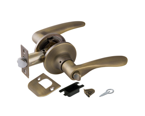 Ручка Punto (Пунто) защелка DK620 MAB-BK (6020 MAB-B) (фик.) мат. бронза