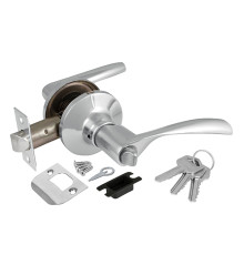 Ручка Ajax (Аякс) защелка DK610 CP-ET (6010 CP-E) (кл./фик.) хром 