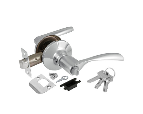 Ручка Ajax (Аякс) защелка DK610 CP-ET (6010 CP-E) (кл./фик.) хром