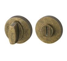 Ручка Armadillo (Армадилло) поворотная BK6.R.URB52 (WC-BOLT BK6/URB) OB-13 античная бронза 