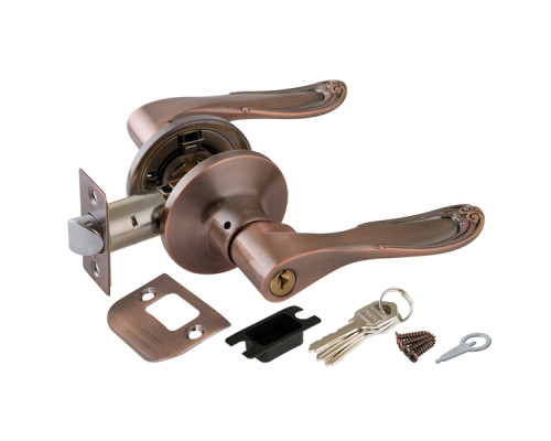 Ручка Punto (Пунто) защелка DK630 AC-ET (6030 AC-E) (кл./фик.) медь