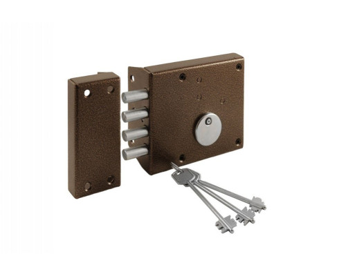 Замок Zenit (Зенит) накладной ЗН4-2 (медь)