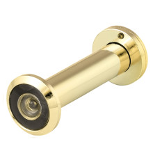 Глазок Fuaro (Фуаро) дверной, оптика пластик DV 4/130-70/Z (VIEWER 4 DVZ) GP золото 