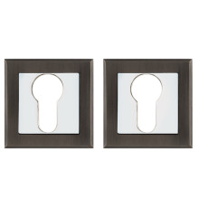 Накладка Punto (Пунто) под цилиндр ET.K.QL52 (ET QL) GR/CP-23 графит/хром 