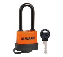 Замок Fuaro (Фуаро) навесной PL-WEATHER-3640 LS 3key (PL-3640 LS) удл. дужка, англ./блистер 