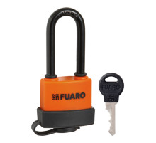 Замок Fuaro (Фуаро) навесной PL-WEATHER-3640 LS 3key (PL-3640 LS) удл. дужка, англ./блистер 
