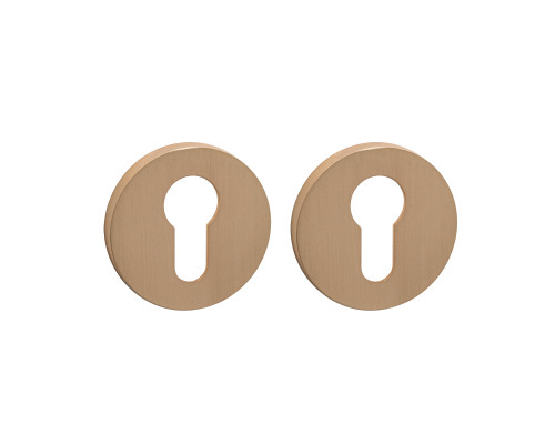 Накладка Ajax (Аякс) под цилиндр ET.R.JSR51 (ET JSR) SSG-39 сатин.золото